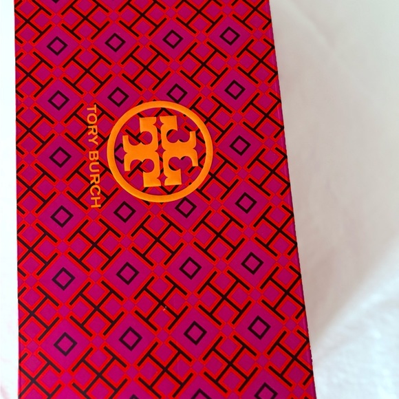 Tory Burch Red Ballet Flats with Golden Accents - Picture 8 of 8